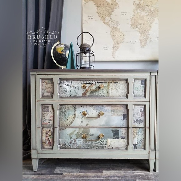 Redesign Decor Transfer EPHEMERA COLLECTION ~ RARE ~ (retired) 22” x 30” - Picture 5 of 5